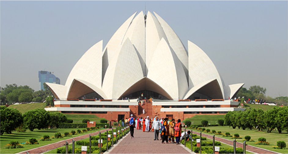 BAHAI‑ LOTUS TEMPLE